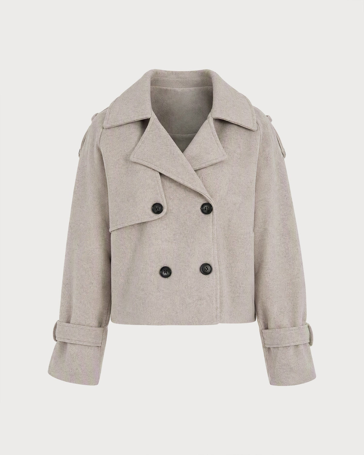 Belmora - Double Breasted Knit Jacket Autumn Winter Layering — view 3 of 5