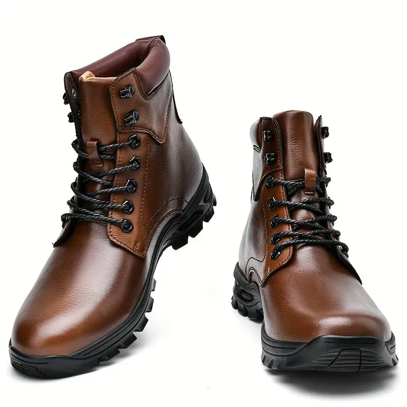 Brackwell - Waterproof Leather Ankle Boots For Everyday Wear — view 3 of 10