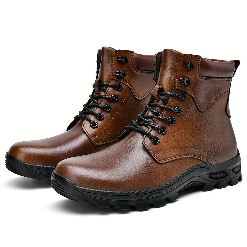 Brackwell - Waterproof Leather Ankle Boots For Everyday Wear — view 5 of 10