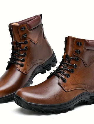 Brackwell - Waterproof Leather Ankle Boots For Everyday Wear — view 8 of 10