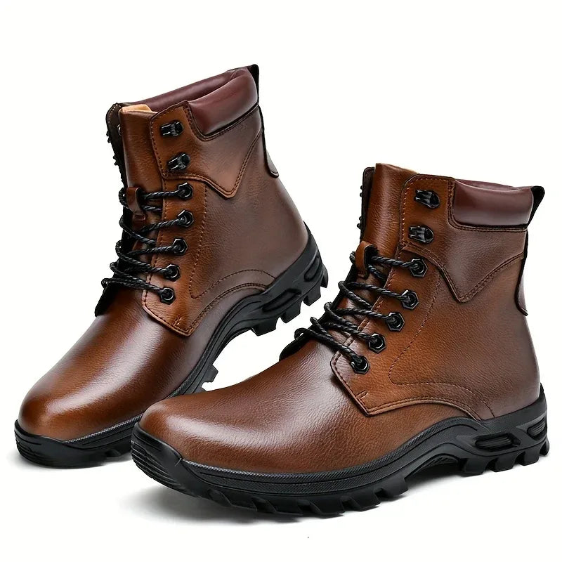 Brackwell - Waterproof Leather Ankle Boots For Everyday Wear — view 8 of 10