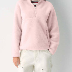 Bramwick - Quarter Zip Sherpa Fleece Pullover Casual Wear