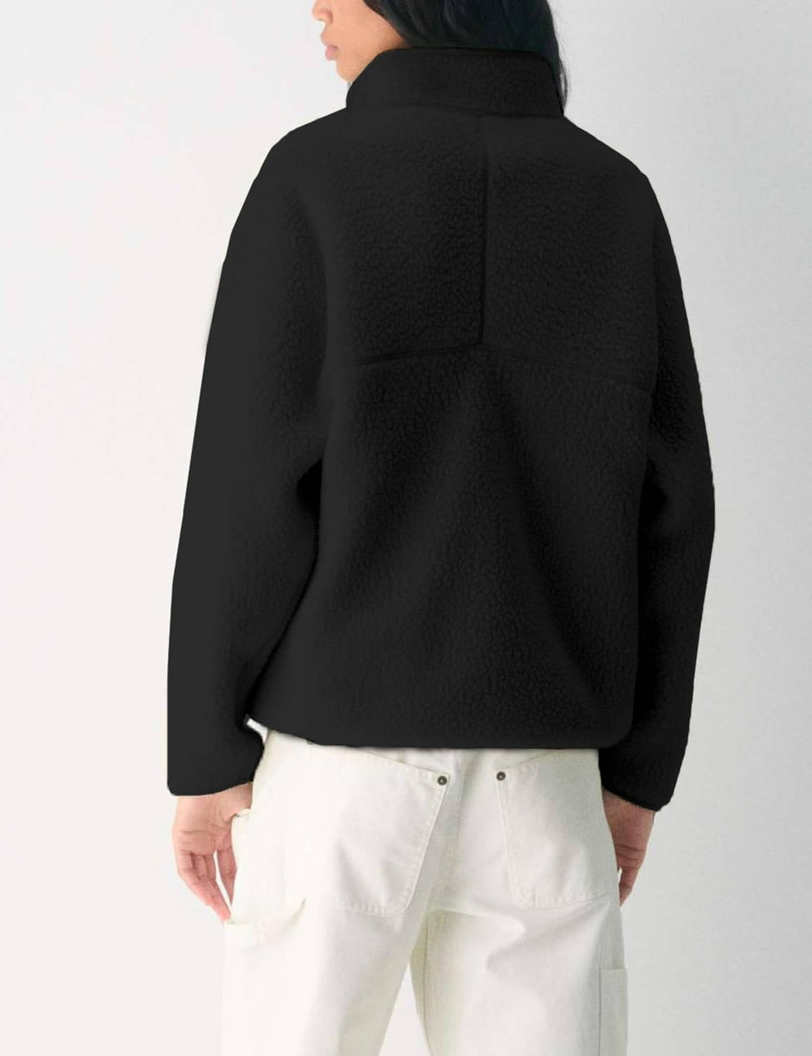 Bramwick - Quarter Zip Sherpa Fleece Pullover Casual Wear — view 4 of 10