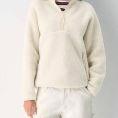 Bramwick - Quarter Zip Sherpa Fleece Pullover Casual Wear — view 5 of 10