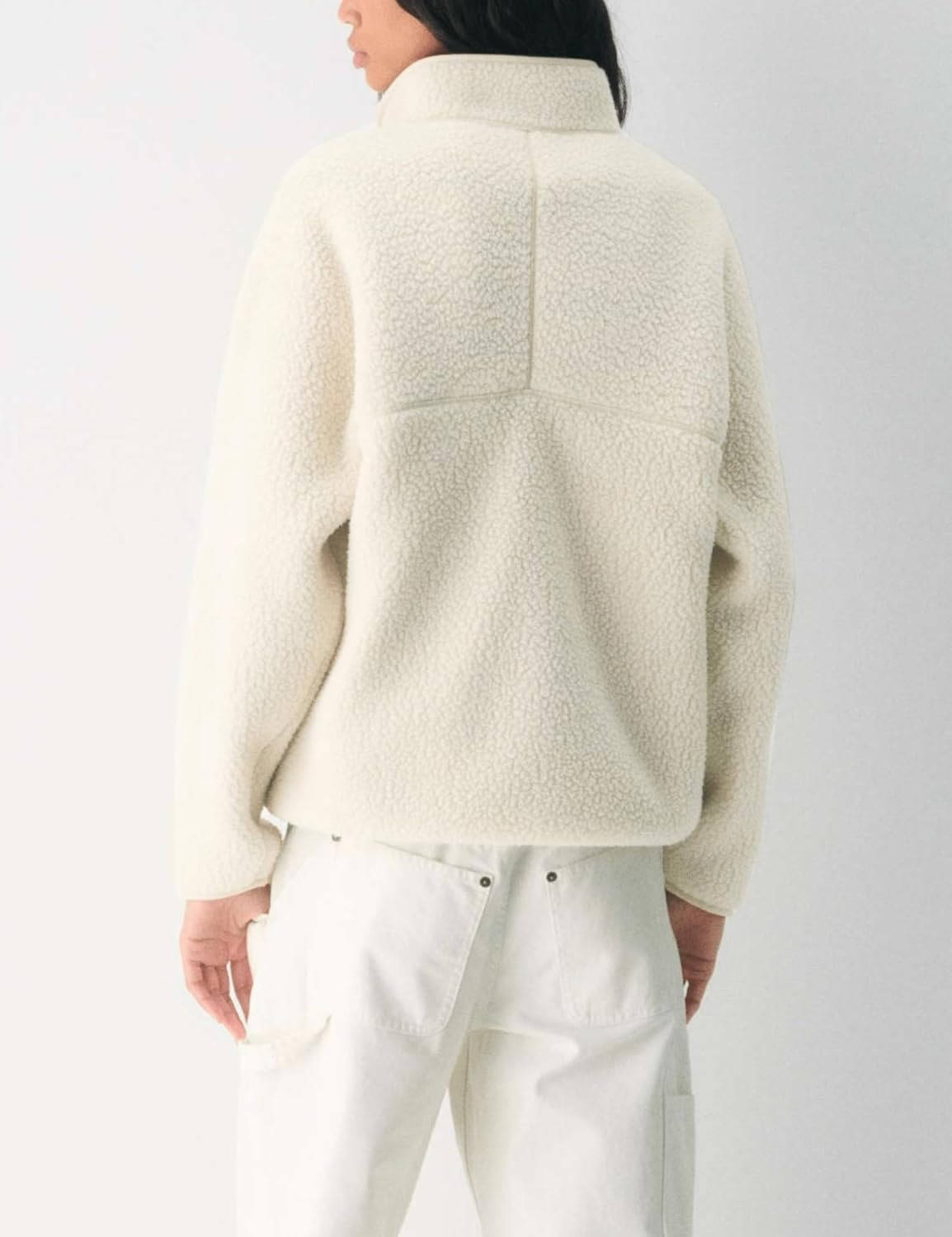 Bramwick - Quarter Zip Sherpa Fleece Pullover Casual Wear — view 6 of 10