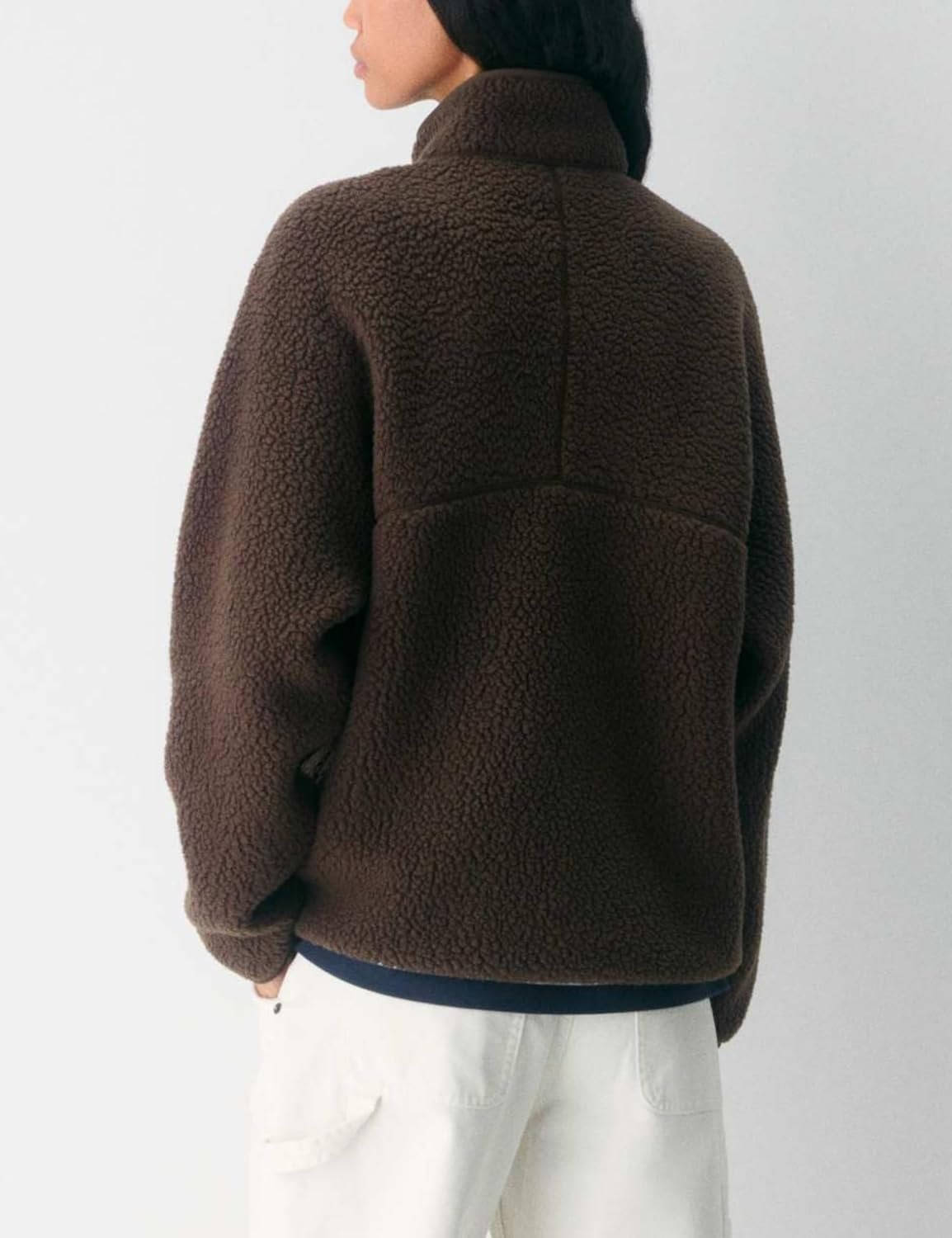 Bramwick - Quarter Zip Sherpa Fleece Pullover Casual Wear — view 8 of 10