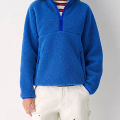 Bramwick - Quarter Zip Sherpa Fleece Pullover Casual Wear — view 9 of 10