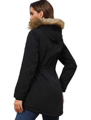 Brannicka - Mid Length Hooded Winter Jacket With Pockets — view 2 of 10