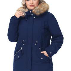 Brannicka - Mid Length Hooded Winter Jacket With Pockets — view 3 of 10