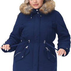 Brannicka - Mid Length Hooded Winter Jacket With Pockets — view 4 of 10