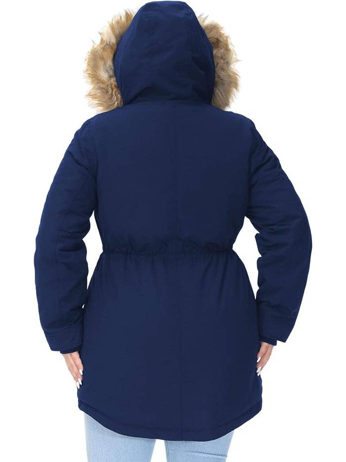 Brannicka - Mid Length Hooded Winter Jacket With Pockets — view 5 of 10