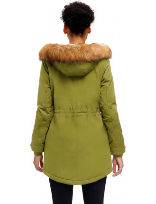 Brannicka - Mid Length Hooded Winter Jacket With Pockets — view 8 of 10