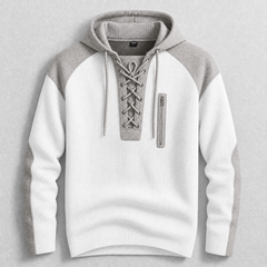 Brenthollow - Lace-Up Hoodie Streetwear Layering — view 5 of 6
