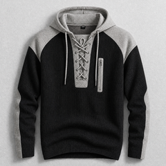 Brenthollow - Lace-Up Hoodie Streetwear Layering — view 6 of 6