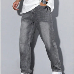 Corvellan - Wide Leg Casual Denim Jeans Everyday Wear