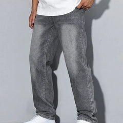 Corvellan - Wide Leg Casual Denim Jeans Everyday Wear — view 5 of 10