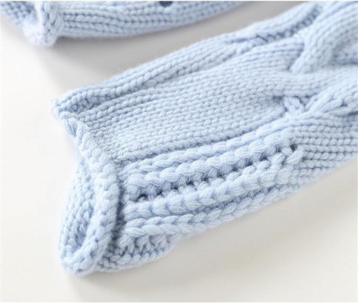 Cablora - Cable Knit Turtleneck Sweater For Autumn Winter — view 6 of 7