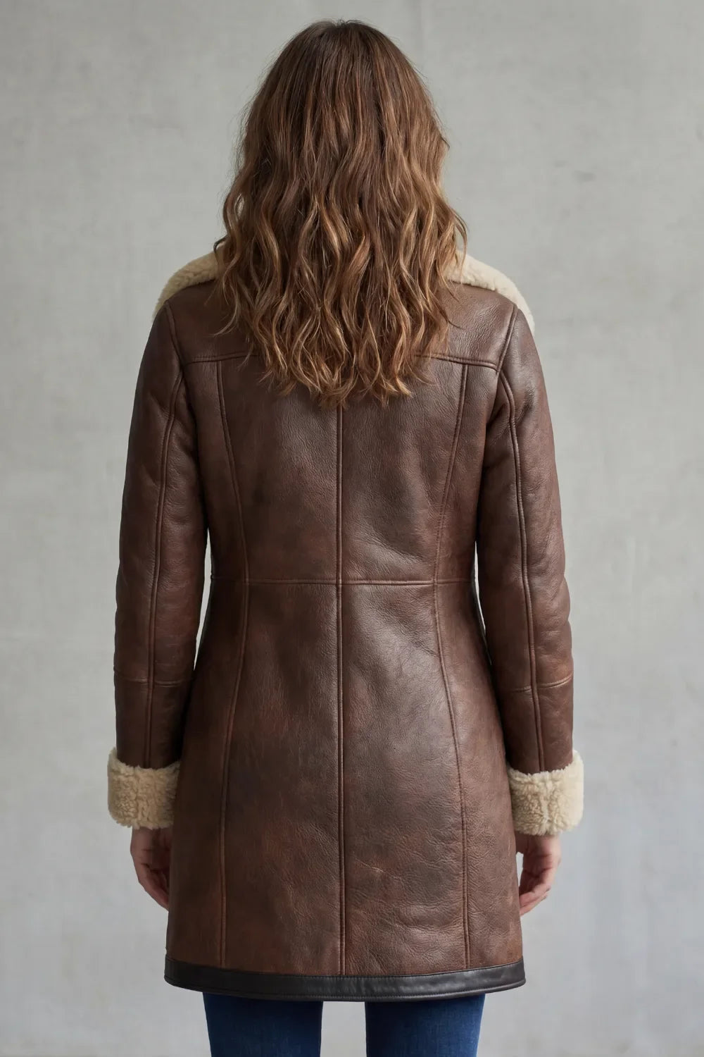 Caldura - Faux Shearling Collar Jacket Cool Weather Layering — view 4 of 6