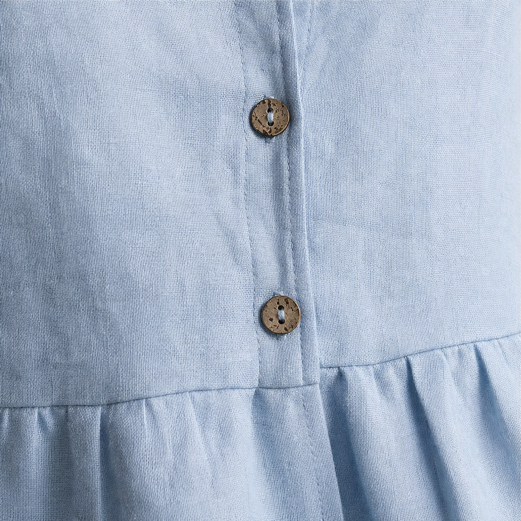 Calessa - Structured Waist Top Wide Leg Trouser Outfit — view 8 of 10