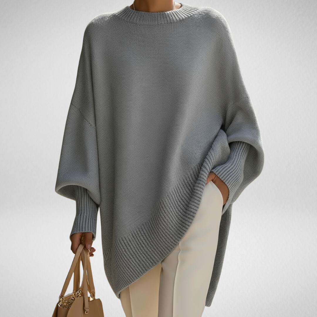 Cashelle - Oversized Wool Cashmere Sweater Cold Weather Wear