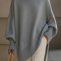 Cashelle - Oversized Wool Cashmere Sweater Cold Weather Wear — view 2 of 10