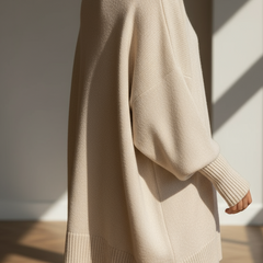 Cashelle - Oversized Wool Cashmere Sweater Cold Weather Wear — view 7 of 10