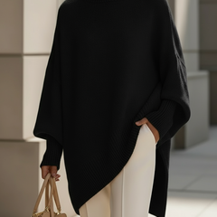 Cashelle - Oversized Wool Cashmere Sweater Cold Weather Wear — view 9 of 10