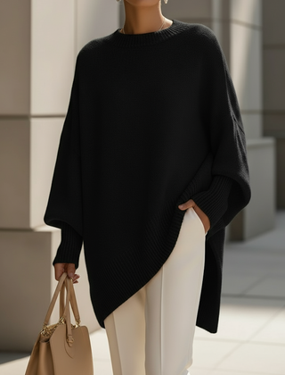 Cashelle - Oversized Wool Cashmere Sweater Cold Weather Wear — view 9 of 10