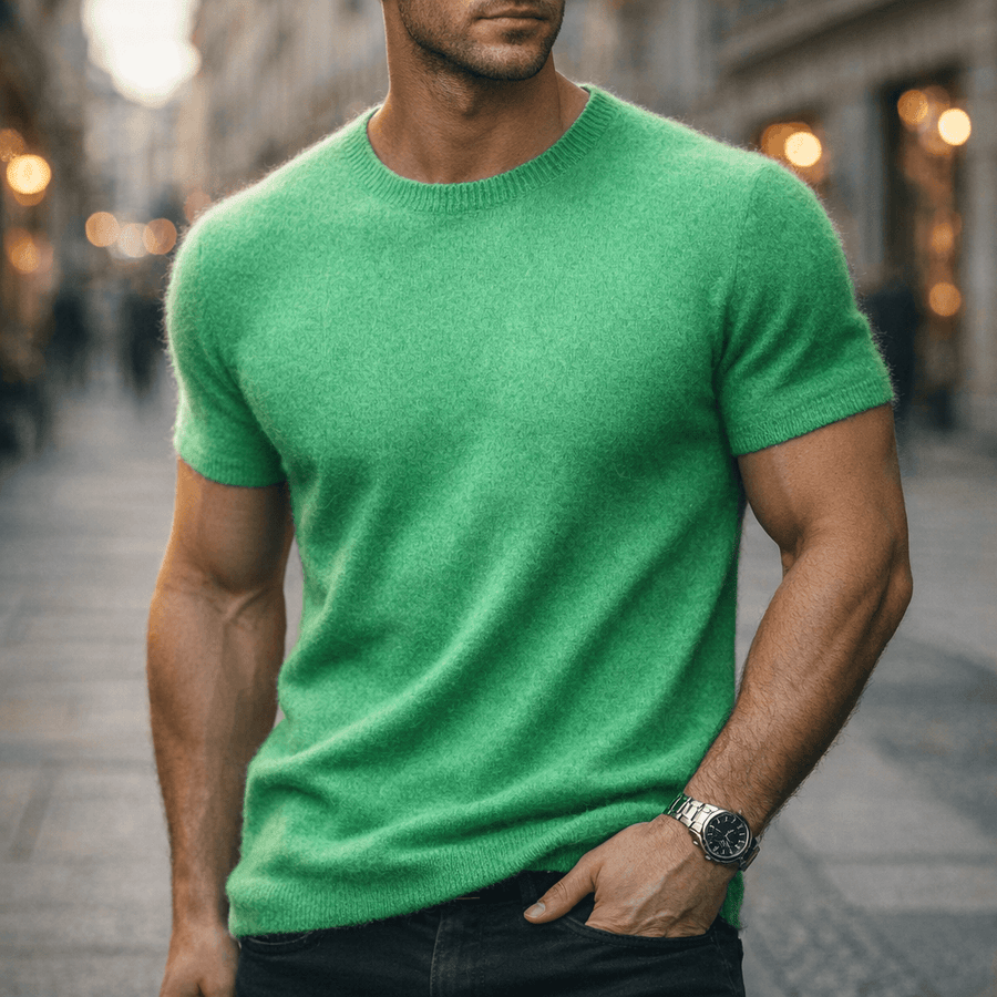 Cashmara - Lightweight Cashmere Tee Day To Evening