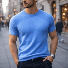 Cashmara - Lightweight Cashmere Tee Day To Evening — view 3 of 9