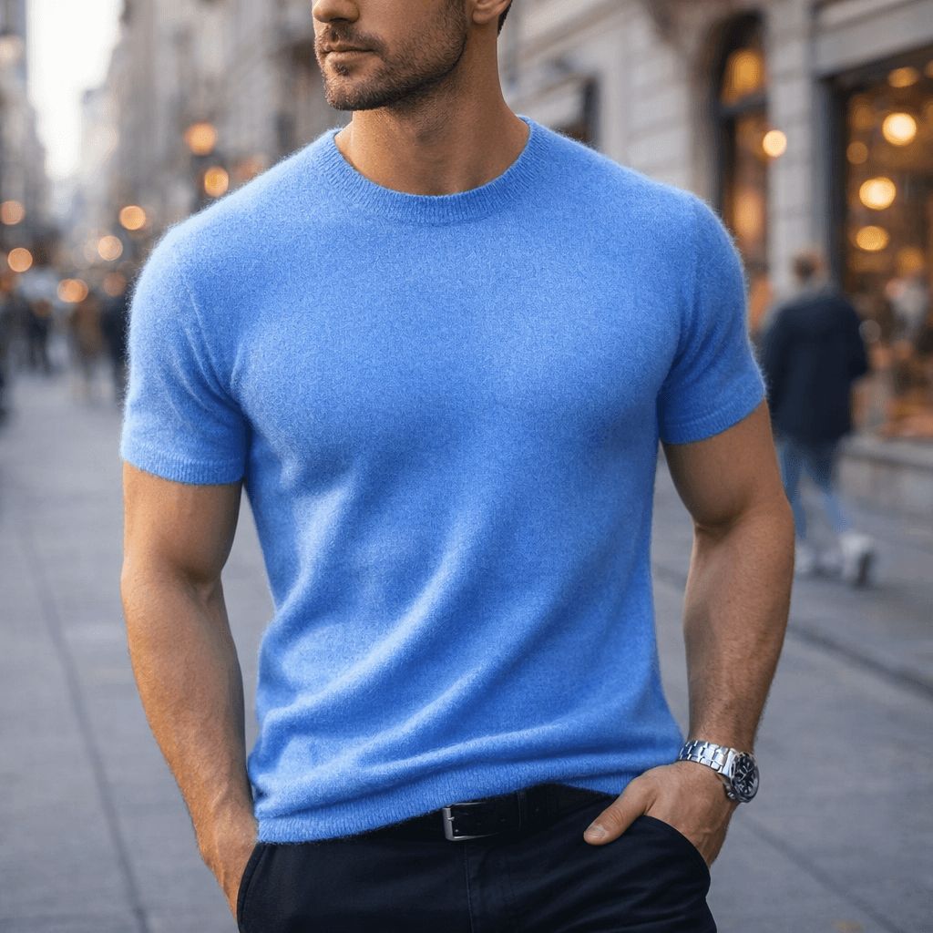 Cashmara - Lightweight Cashmere Tee Day To Evening — view 3 of 9