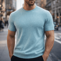 Cashmara - Lightweight Cashmere Tee Day To Evening — view 4 of 9