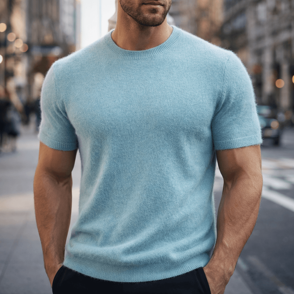 Cashmara - Lightweight Cashmere Tee Day To Evening — view 4 of 9