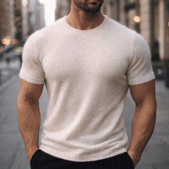 Cashmara - Lightweight Cashmere Tee Day To Evening — view 5 of 9