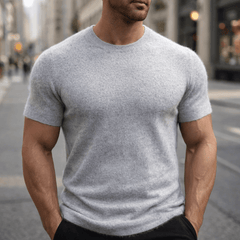 Cashmara - Lightweight Cashmere Tee Day To Evening — view 6 of 9