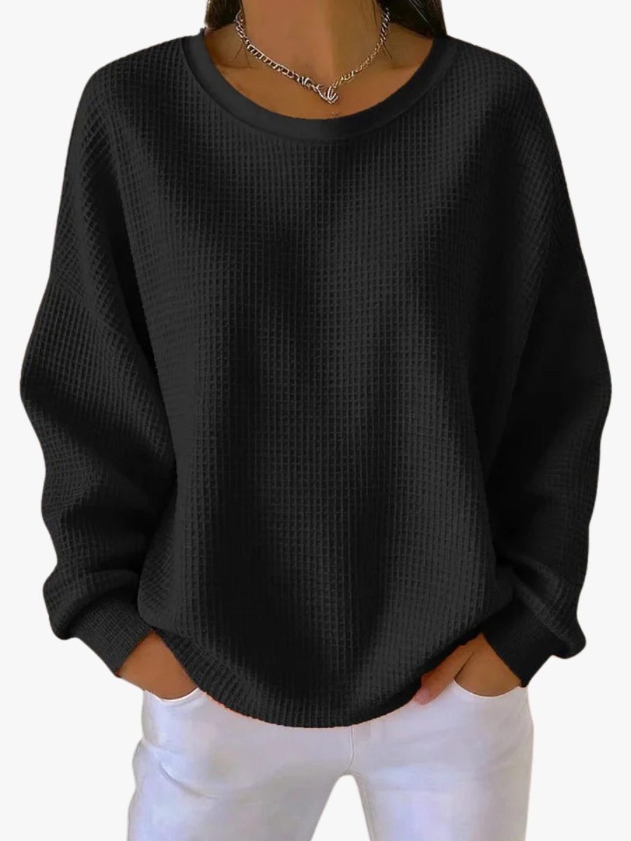Cassira - Classic Knit Pullover Everyday Wear