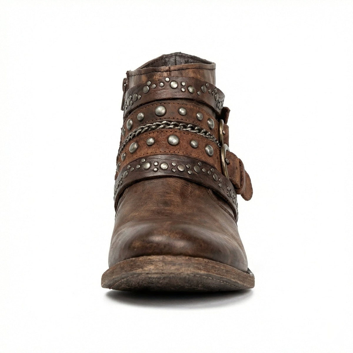 Chainelle - Vintage Chain Detail Boots Everyday Wear