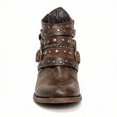 Chainelle - Vintage Chain Detail Boots Everyday Wear — view 2 of 10