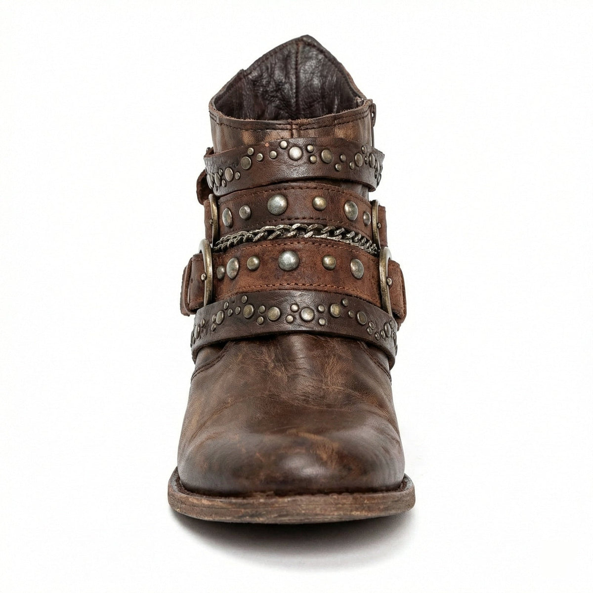 Chainelle - Vintage Chain Detail Boots Everyday Wear — view 2 of 10