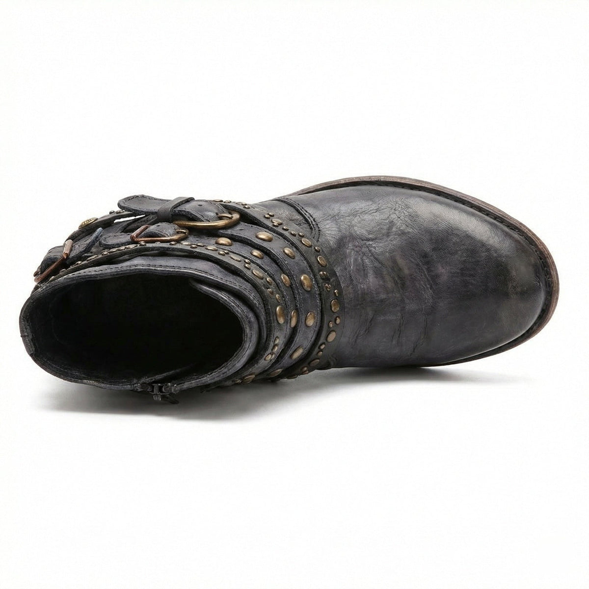 Chainelle - Vintage Chain Detail Boots Everyday Wear — view 6 of 10