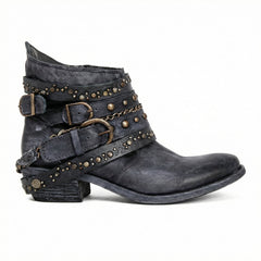 Chainelle - Vintage Chain Detail Boots Everyday Wear — view 7 of 10
