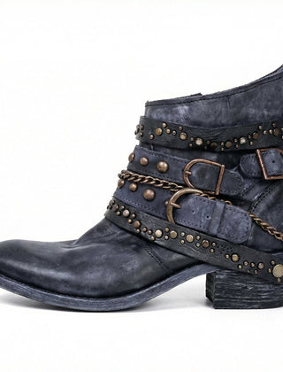 Chainelle - Vintage Chain Detail Boots Everyday Wear — view 8 of 10