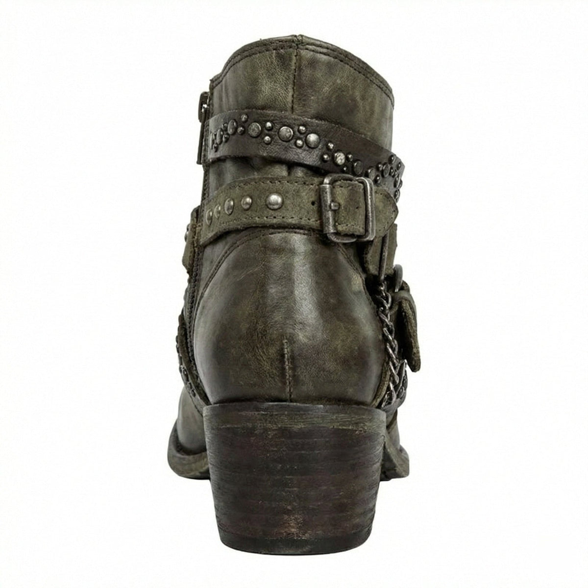 Chainelle - Vintage Chain Detail Boots Everyday Wear — view 9 of 10