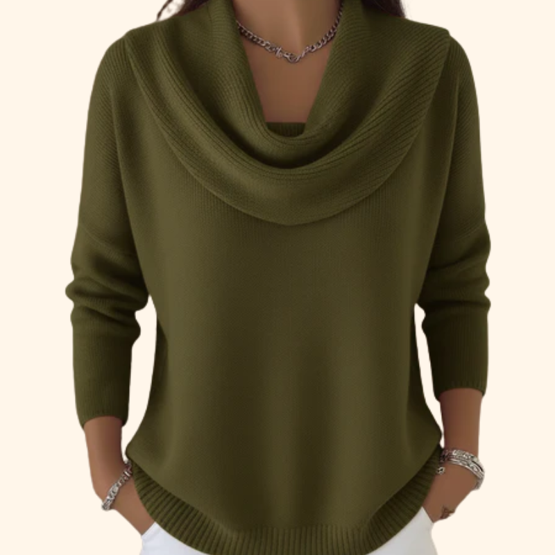 Collarielle - Collared Cotton Sweater Everyday Wear — view 6 of 10