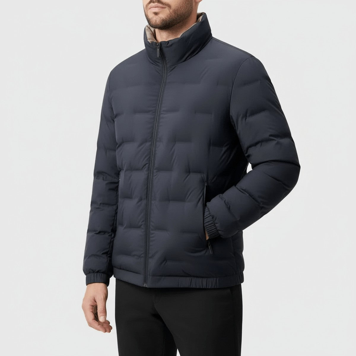 Cordelle - Lightweight Quilted Puffer Jacket Cold Weather Layering — view 3 of 3