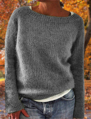 Corentia - Boat Neck Knit Sweater Everyday Layering — view 2 of 7