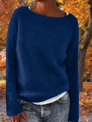 Corentia - Boat Neck Knit Sweater Everyday Layering — view 3 of 7