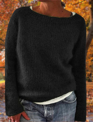 Corentia - Boat Neck Knit Sweater Everyday Layering — view 5 of 7