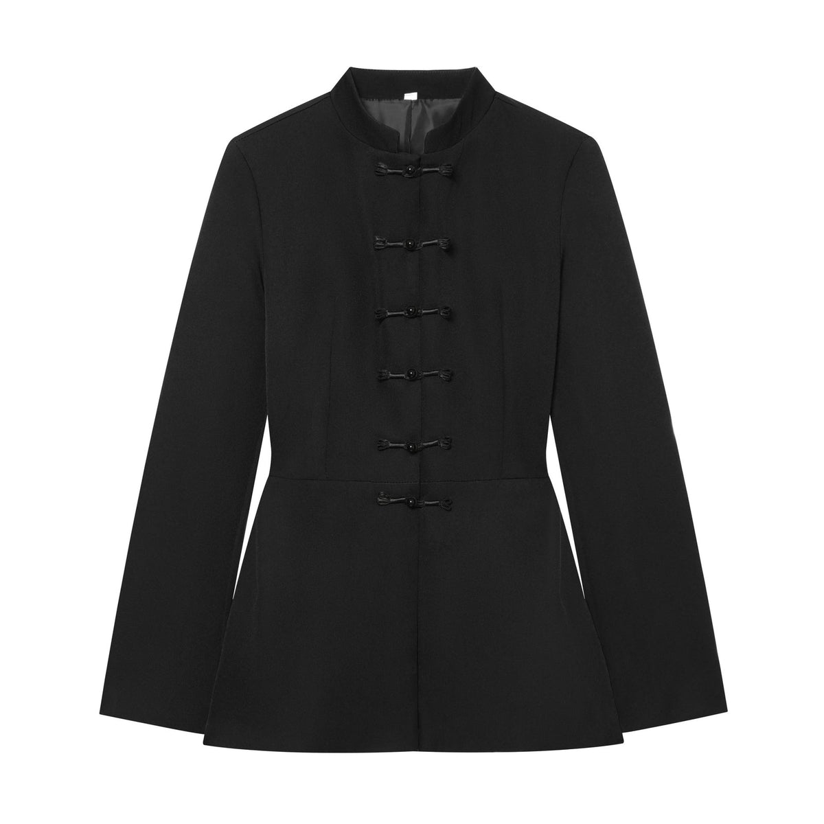 Corvael - Mandarin Collar Knot Closure Jacket Formal Wear — view 2 of 8