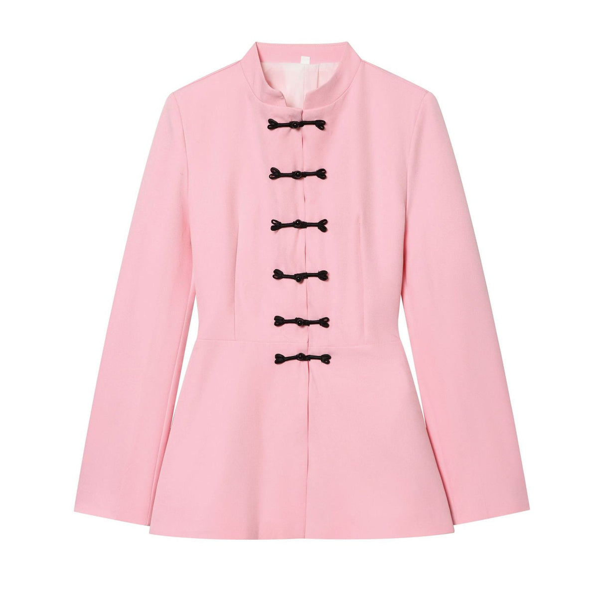 Corvael - Mandarin Collar Knot Closure Jacket Formal Wear — view 7 of 8